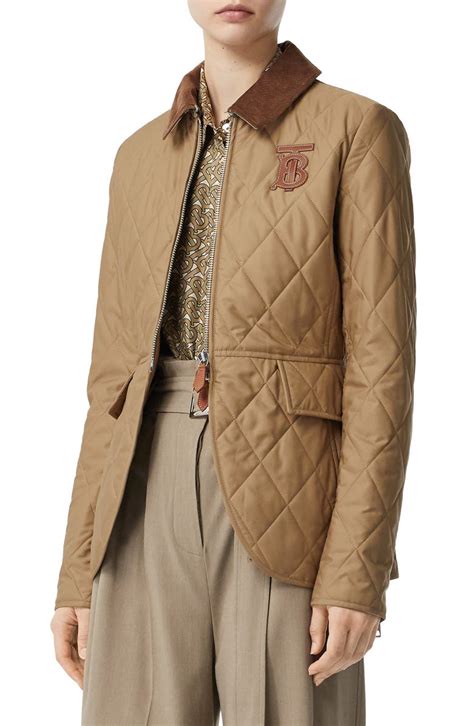 burberry ongar monogram motif quilted coat|Burberry her men's clothing.